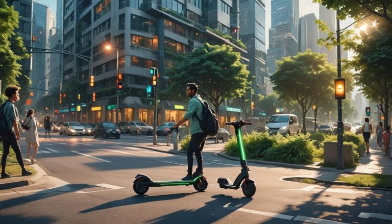 Positionnement des scooters électriques sur le marché