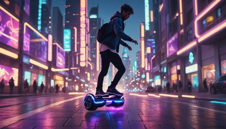 Prix des hoverboards lumineux en 2024