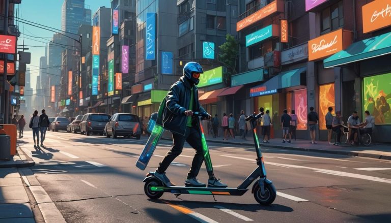 Histoire du scooter électrique